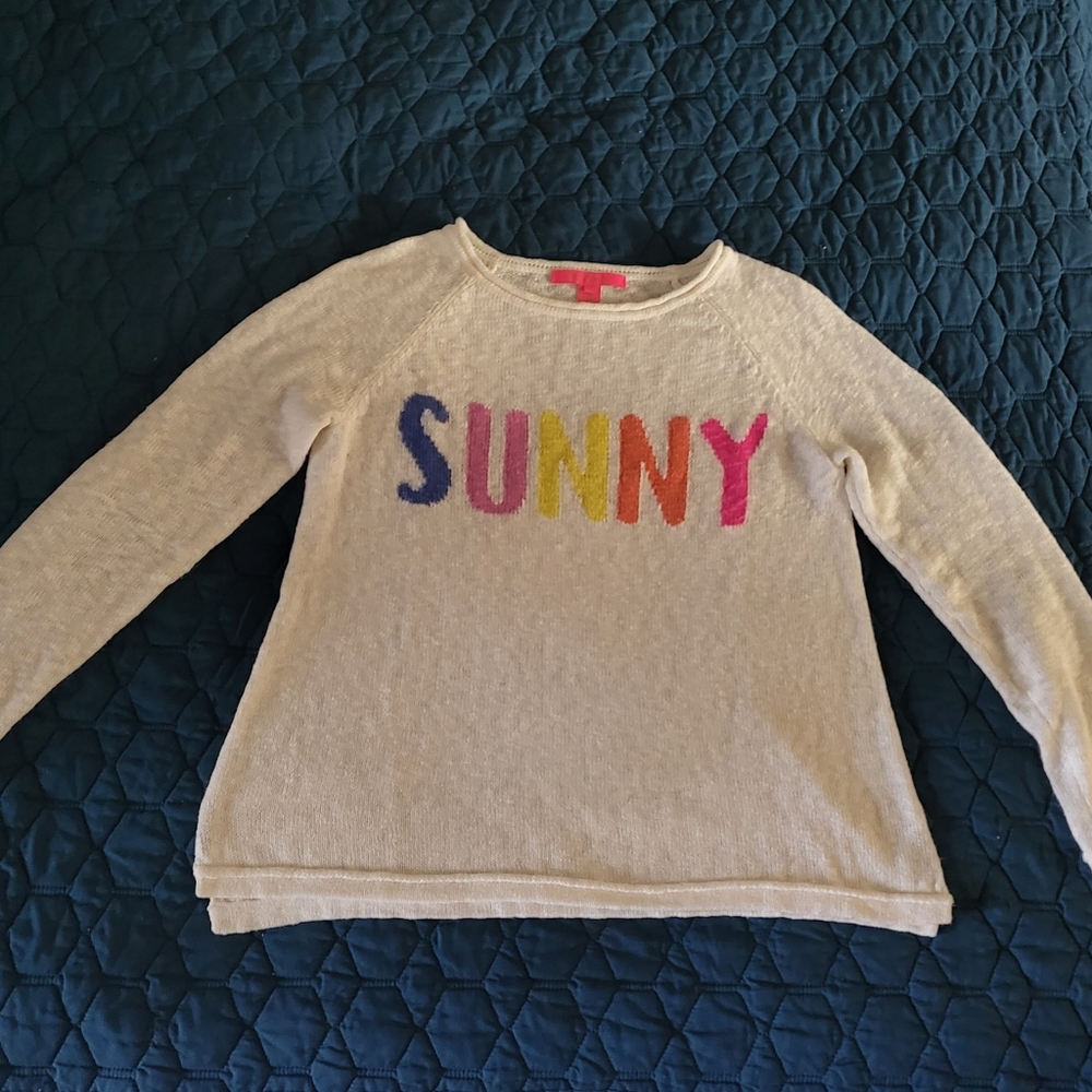 Lilly Pulitzer "SUNNY" Danette Sweater - RETIRED LIGHT SUMMER SWEATER